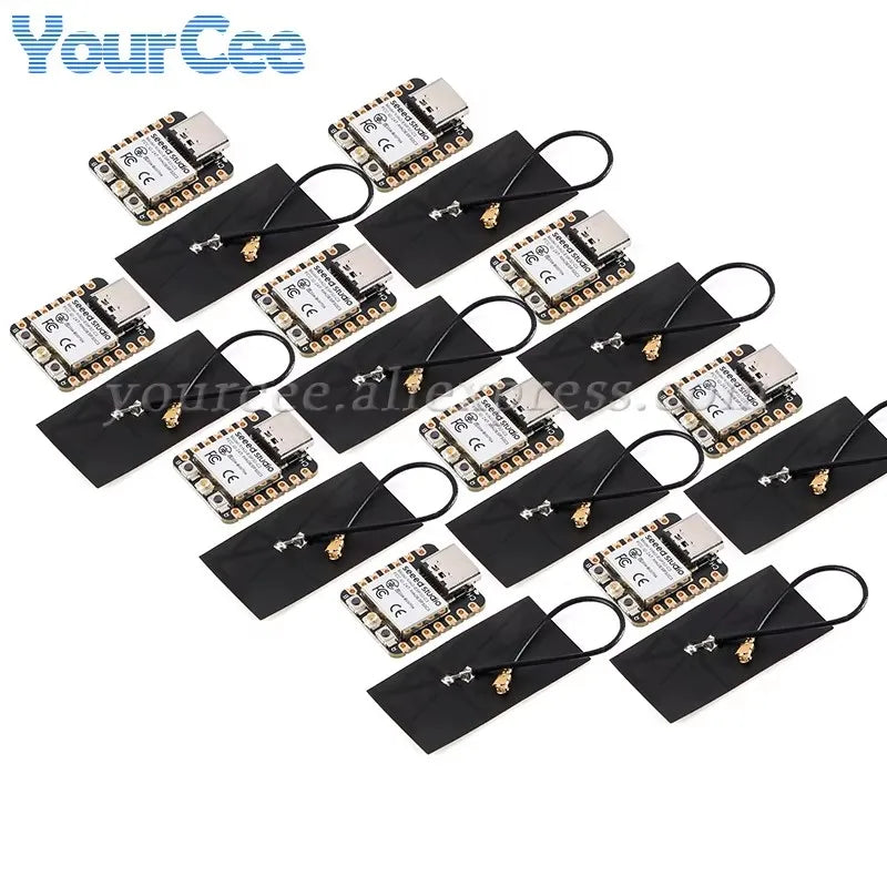 10pcs/1pc ESP32C3 Seeed Studio Seeedstudio XIAO BLE WIFI Wireless Development Board Module ESP32 Tiny MCU 4MB 400KB  For Arduino