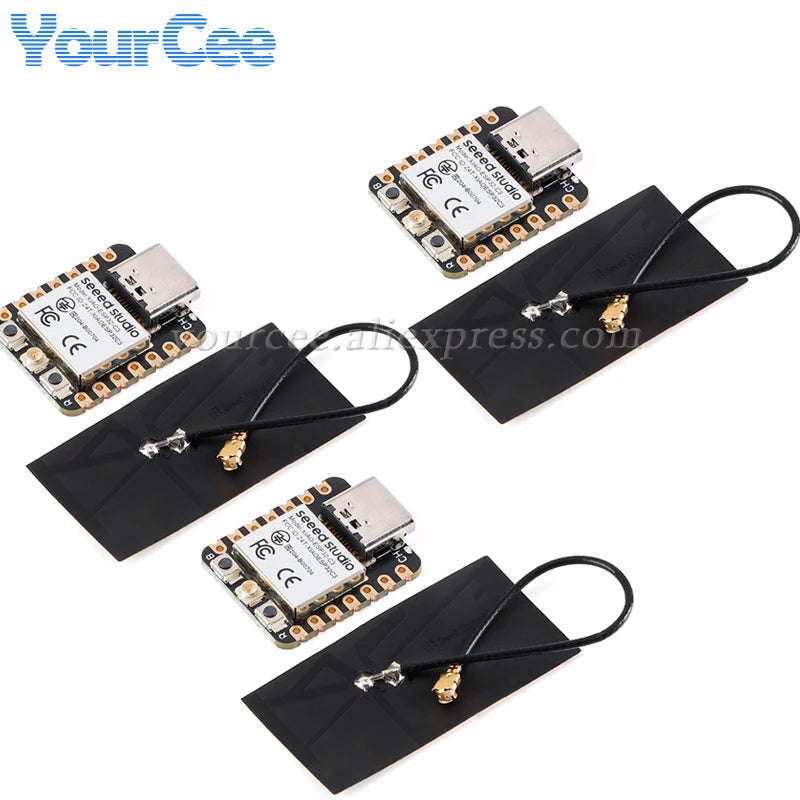 10pcs/1pc ESP32C3 Seeed Studio Seeedstudio XIAO BLE WIFI Wireless Development Board Module ESP32 Tiny MCU 4MB 400KB  For Arduino