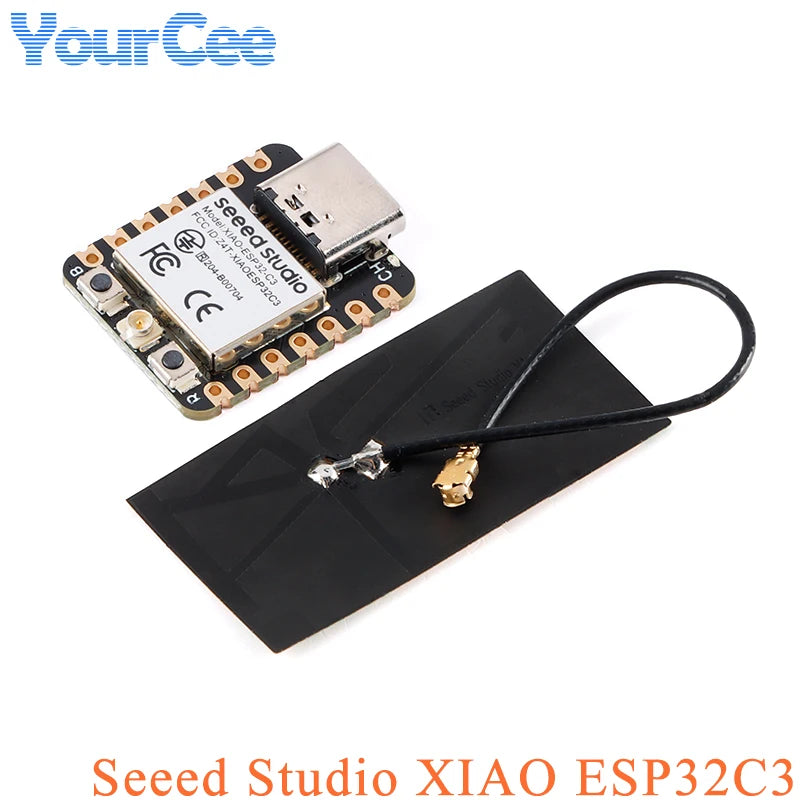 10pcs/1pc ESP32C3 Seeed Studio Seeedstudio XIAO BLE WIFI Wireless Development Board Module ESP32 Tiny MCU 4MB 400KB  For Arduino