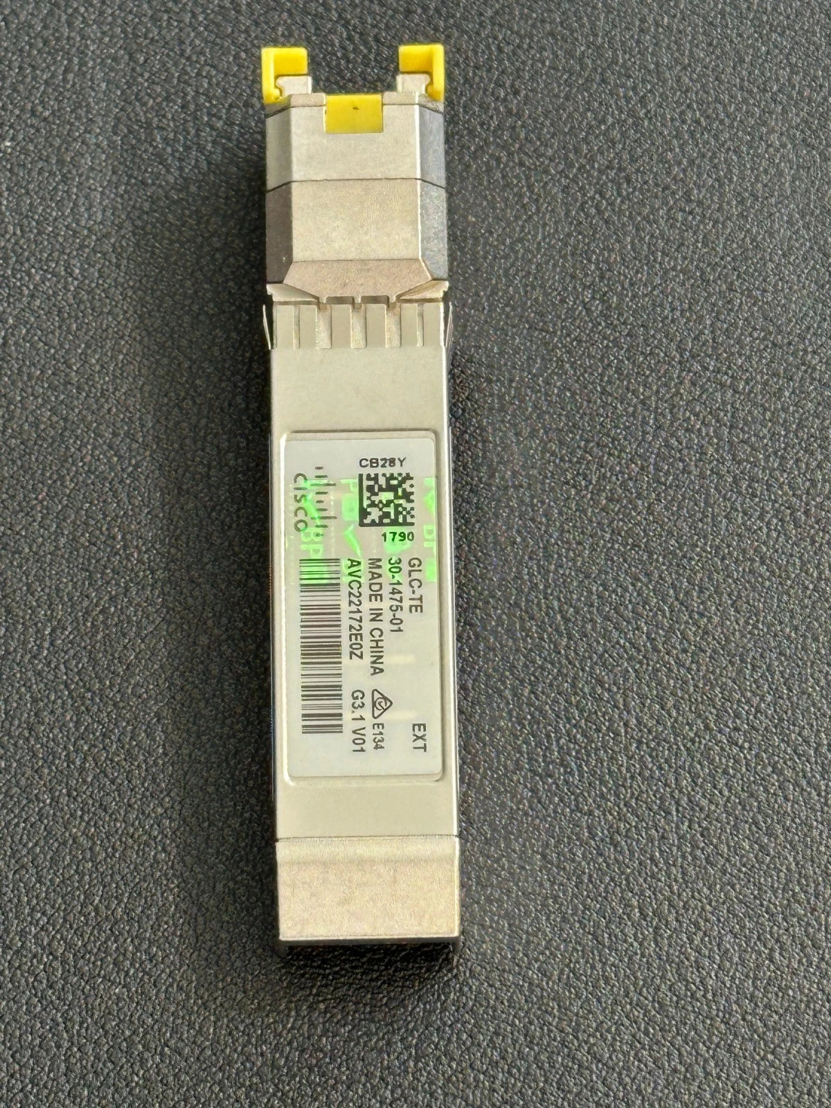 Cisco 1GbE SFP RJ-45 Transceiver Module GLC-TE 30-1475-01