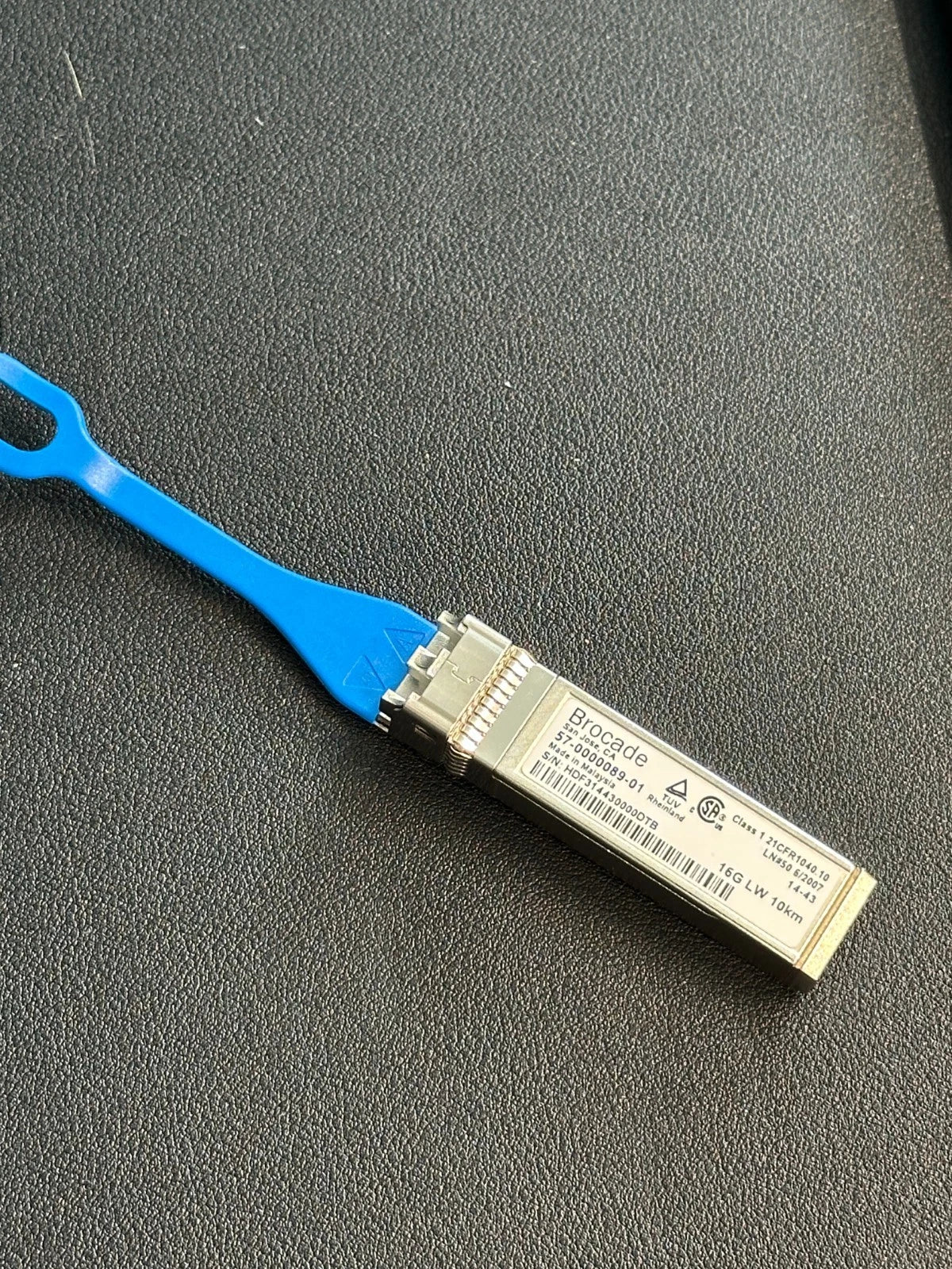 Brocade 16G LW 10km FC SFP+ Transceiver Module 57-0000089-01 Fibre Channel