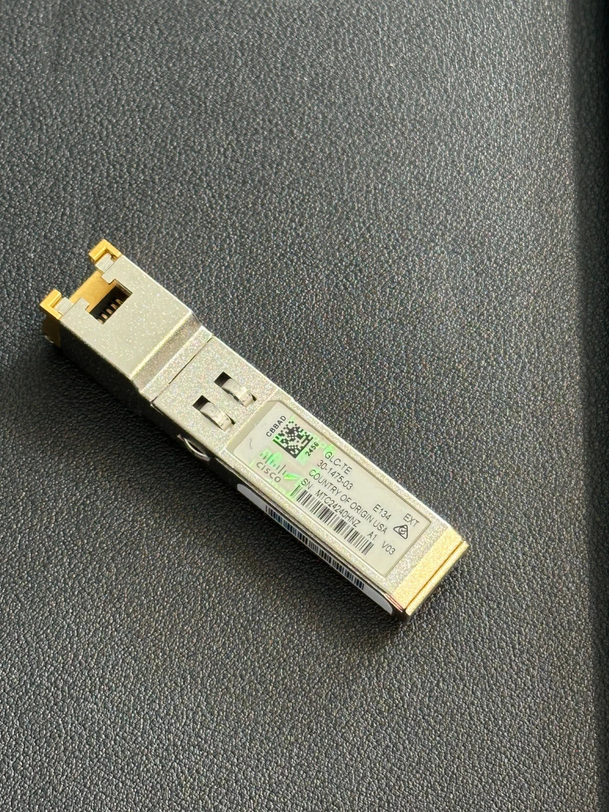 Cisco 1GbE SFP RJ-45 Transceiver Module GLC-TE 30-1475-03